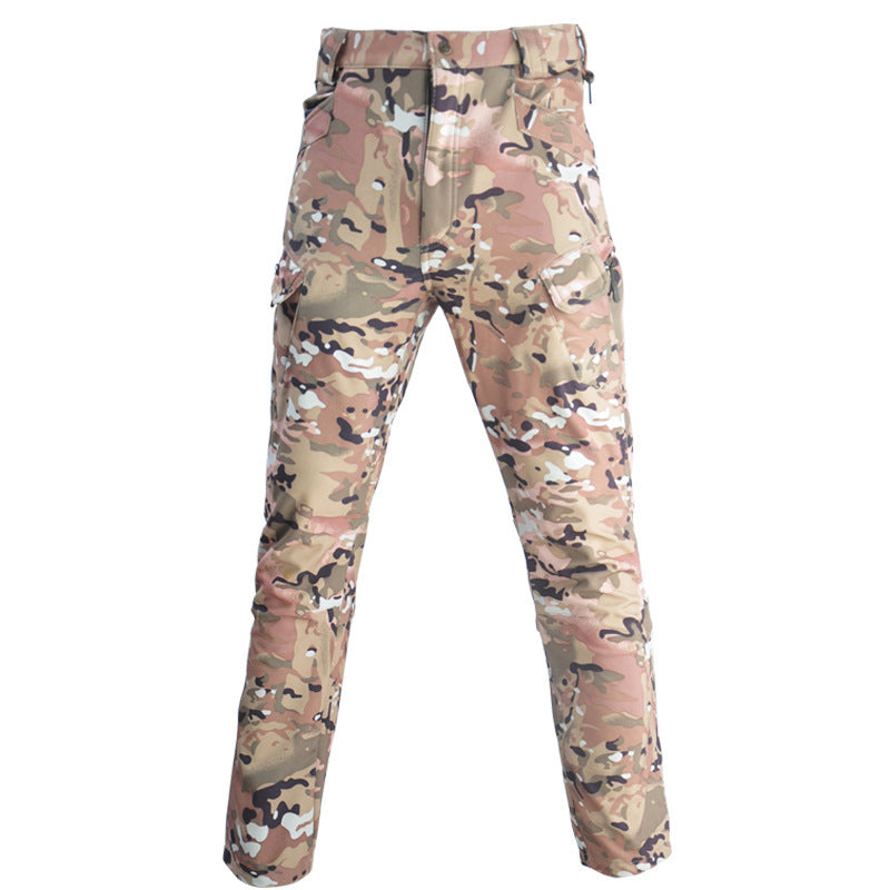Men's Outdoor Breathable Python Camouflage Tactical Pants
