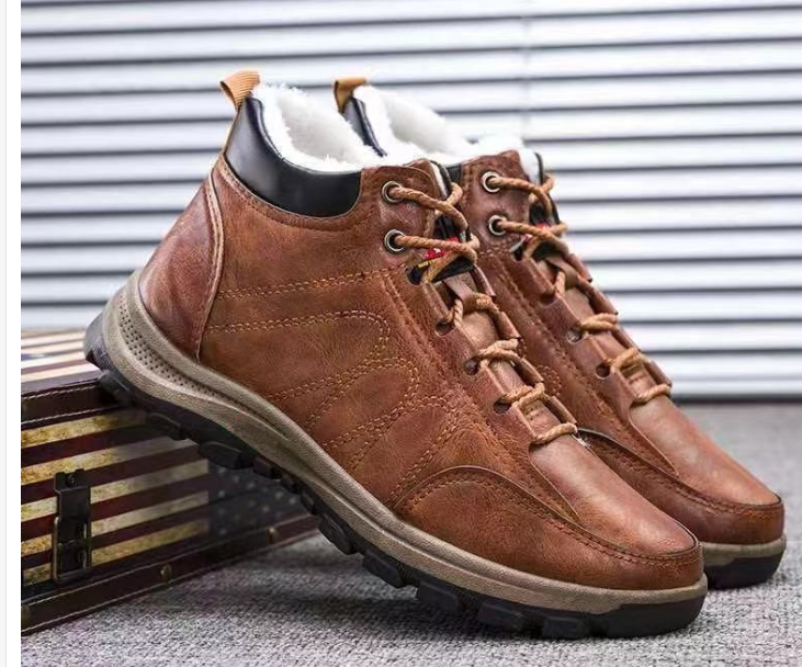 Non-slip Cotton Hiking Shoes for Labor Protection