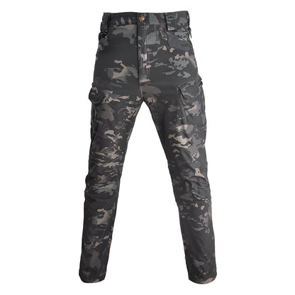 Men's Outdoor Breathable Python Camouflage Tactical Pants